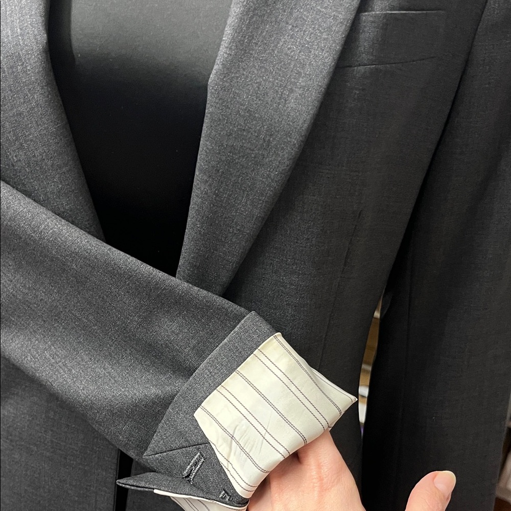 Theory Gabe B Charcoal Blazer for Women - Picture 3 of 5